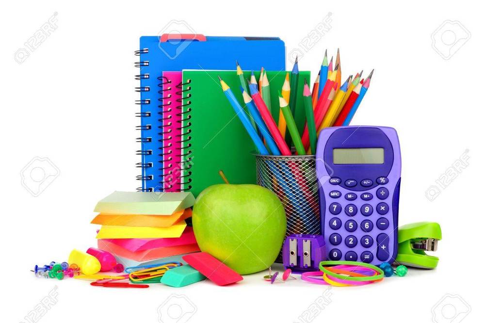 Picture of school supplies
