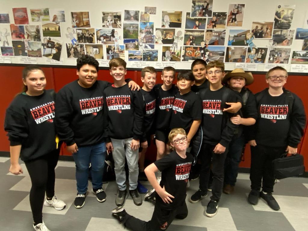 Twinning wrestling team